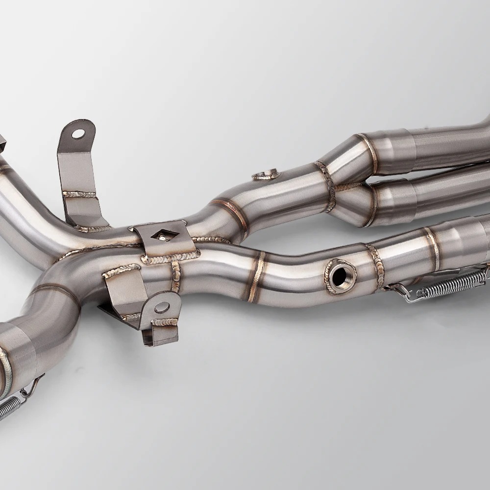 New GSX1300R 2008-2021 Exhaust Muffler and Front Link Pipe Header for Motorcycles